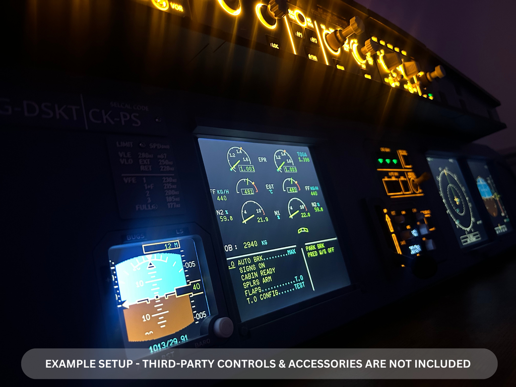 Airbus A320 MIP Desktop Cockpit – Extended First Officer