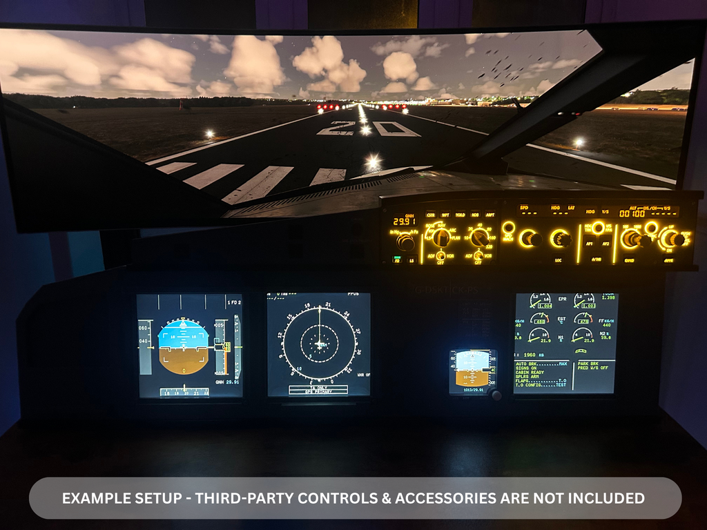 Airbus A320 MIP Desktop Cockpit – Standard Captain
