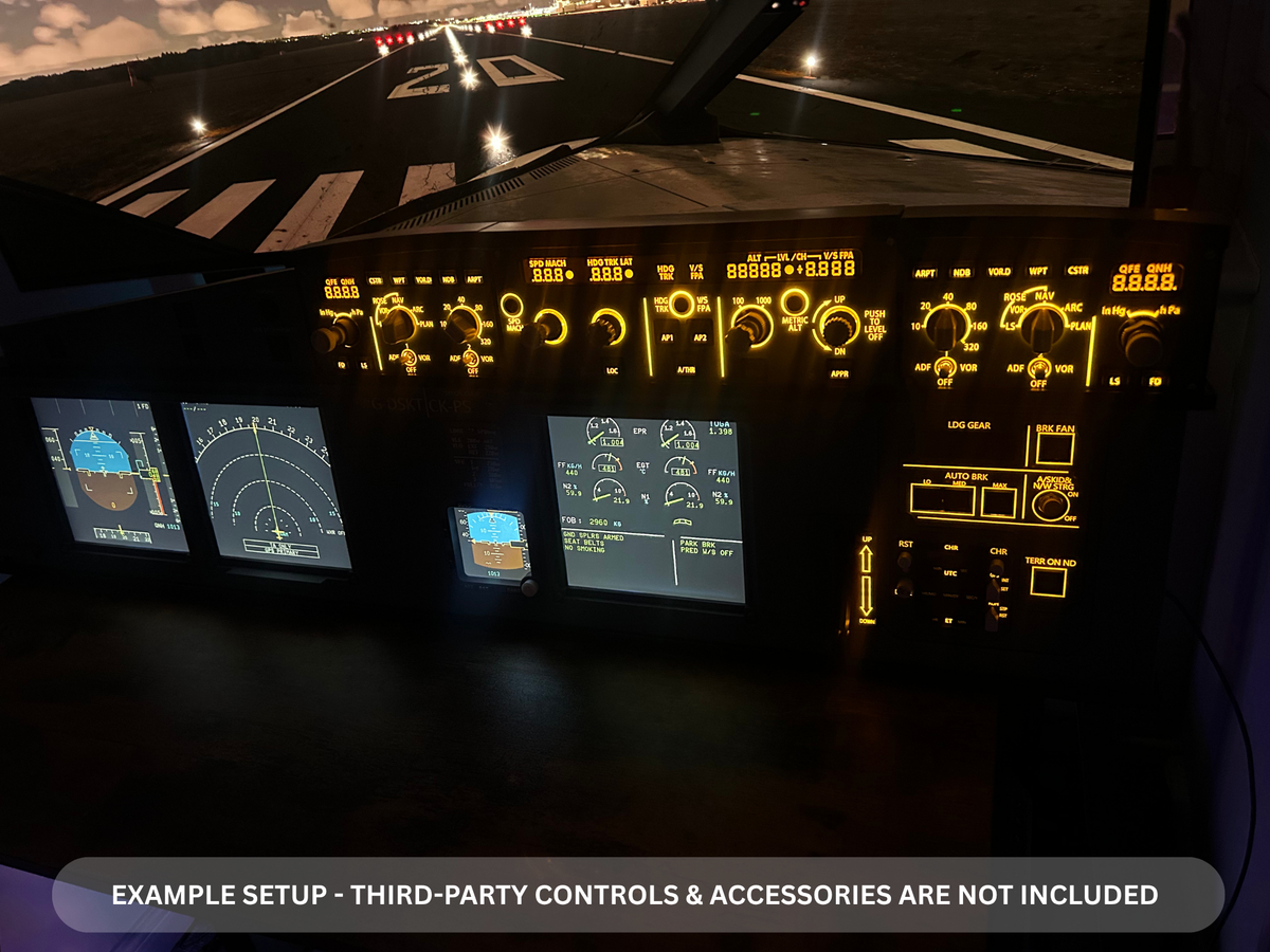 Airbus A320 MIP Desktop Cockpit – Extended Captain