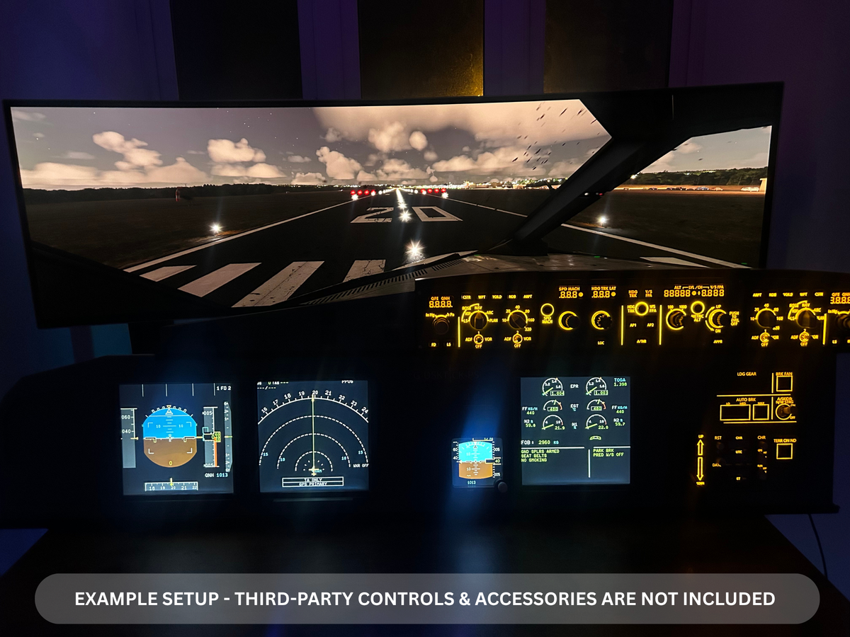 Airbus A320 MIP Desktop Cockpit – Extended Captain
