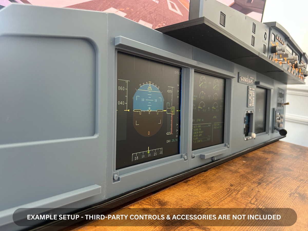 Airbus A320 MIP Desktop Cockpit – Extended Captain