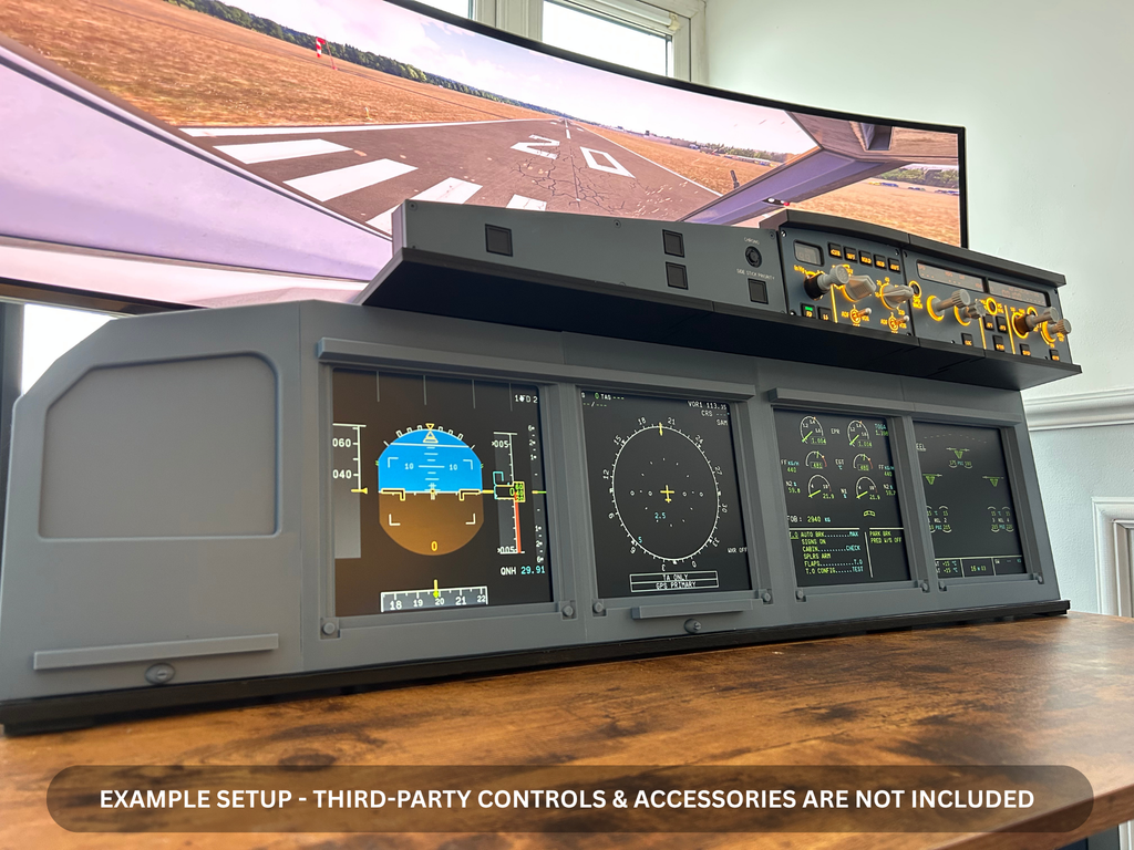 Airbus A320 MIP Desktop Cockpit – Standard Captain