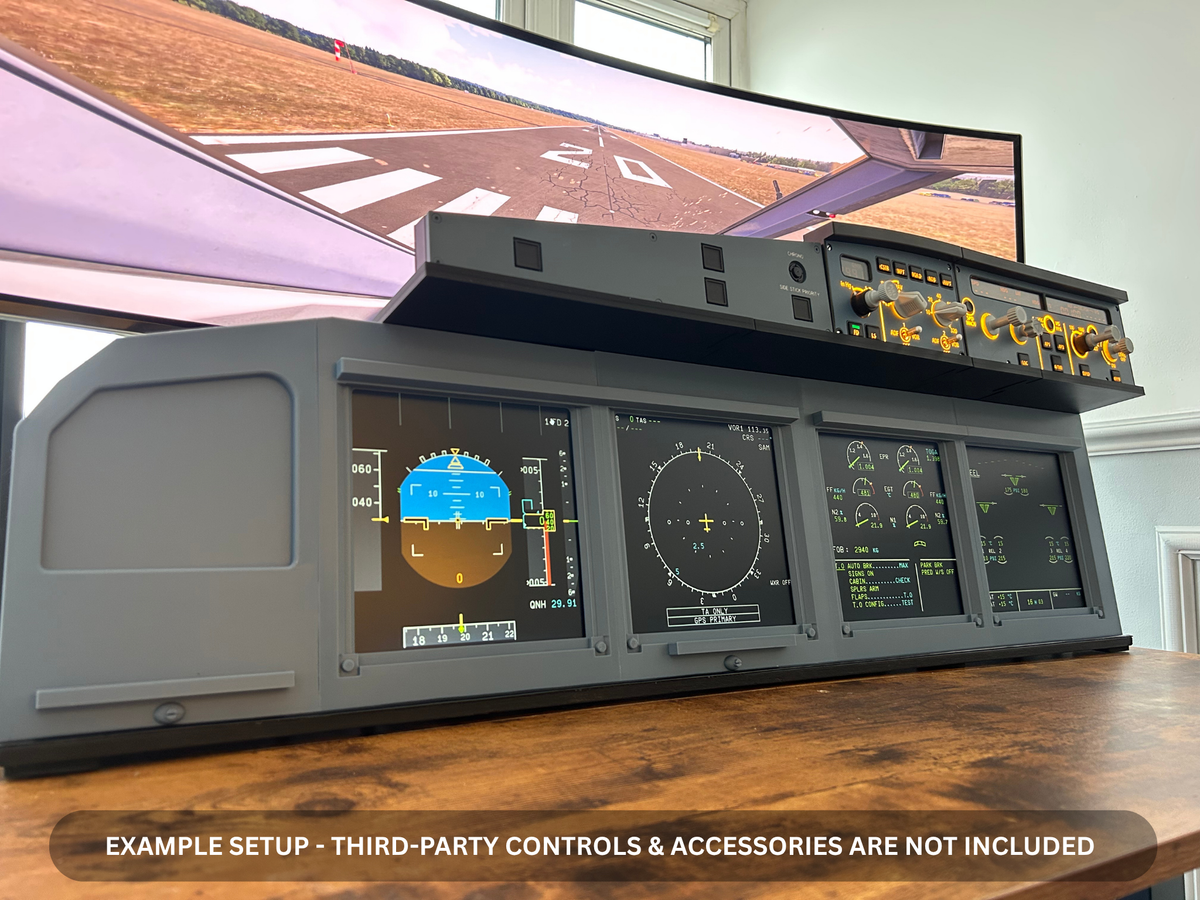 Airbus A320 MIP Desktop Cockpit – Standard Captain