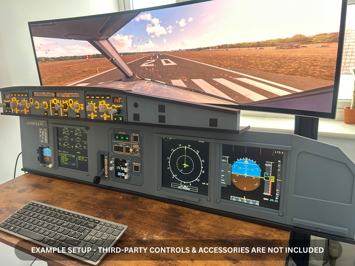 Airbus A320 MIP Desktop Cockpit – Extended First Officer