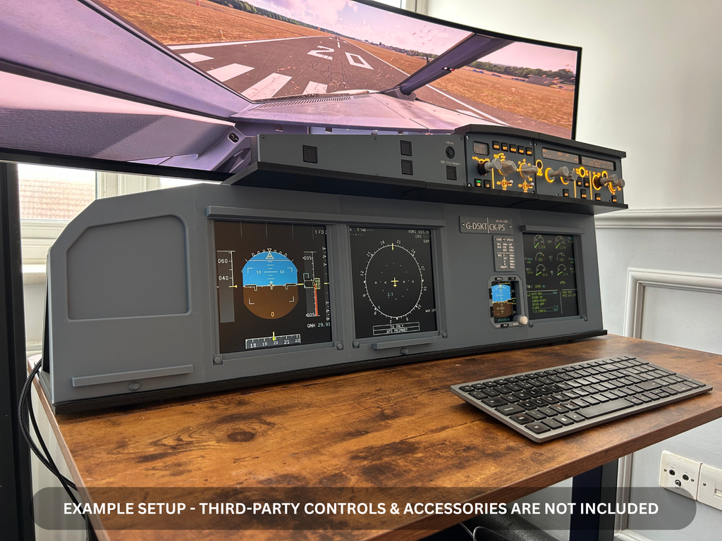 Airbus A320 MIP Desktop Cockpit – Standard Captain