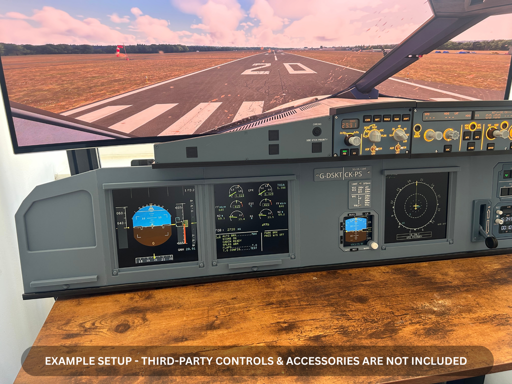 Airbus A320 MIP Desktop Cockpit – Extended Captain