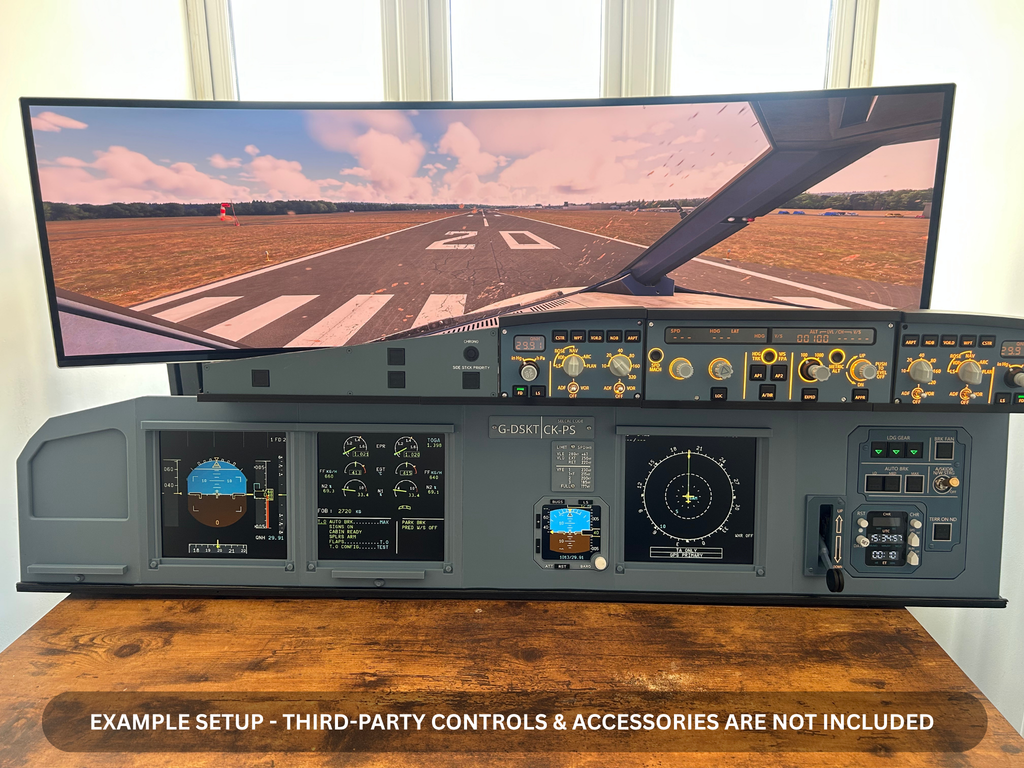 Airbus A320 MIP Desktop Cockpit – Extended Captain