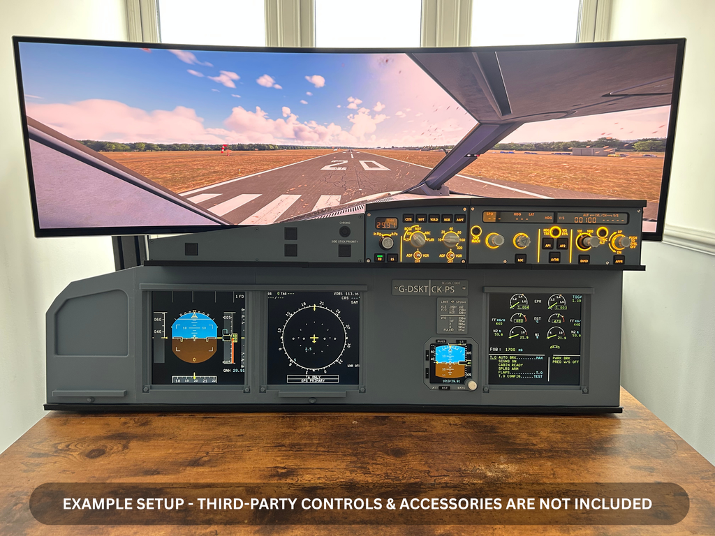 Airbus A320 MIP Desktop Cockpit – Standard Captain