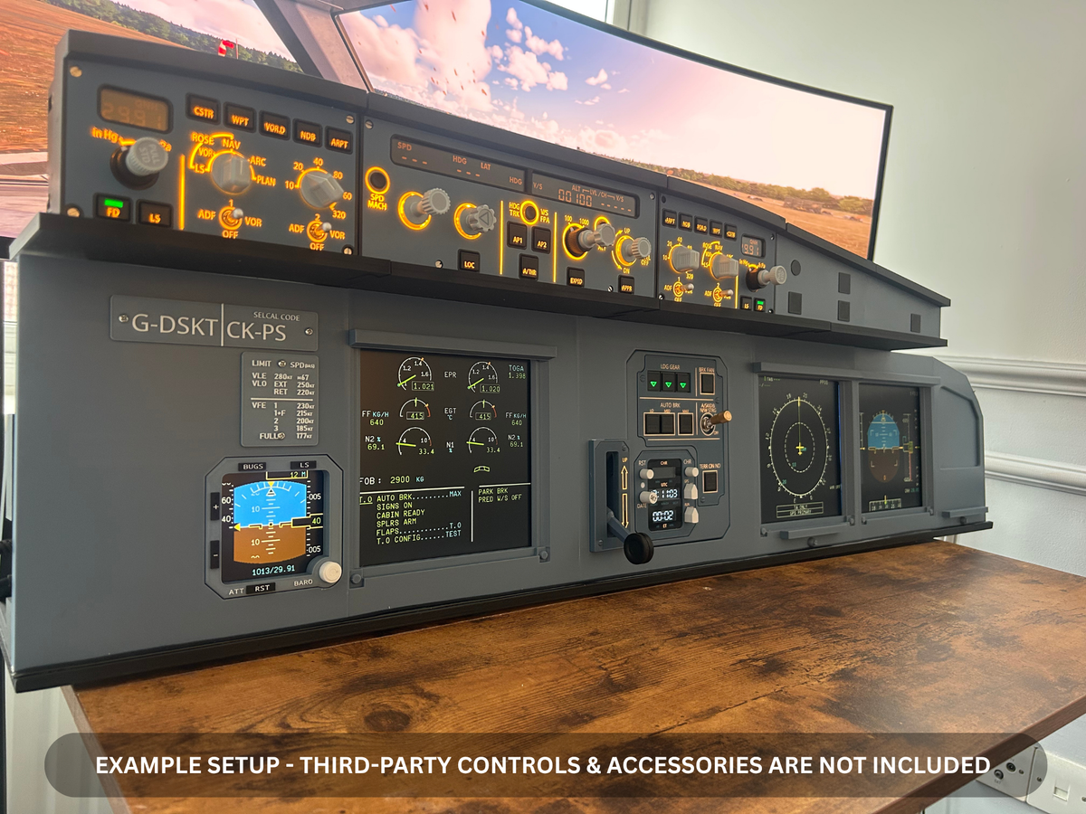 Airbus A320 MIP Desktop Cockpit – Extended First Officer