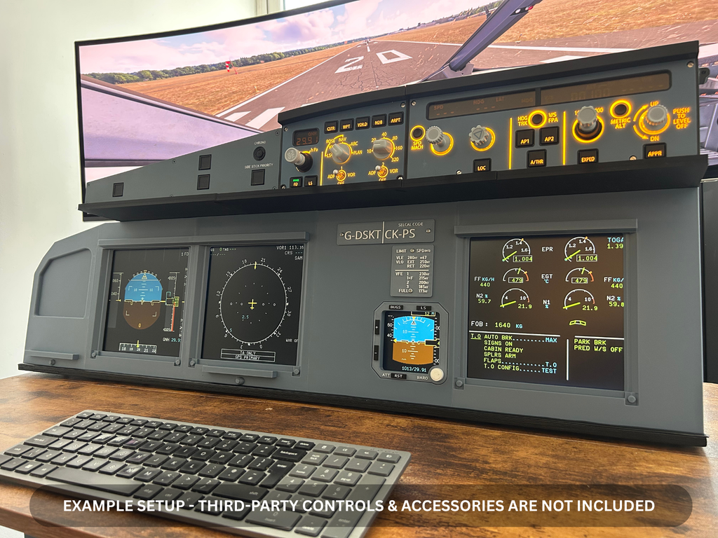 Airbus A320 MIP Desktop Cockpit – Standard Captain