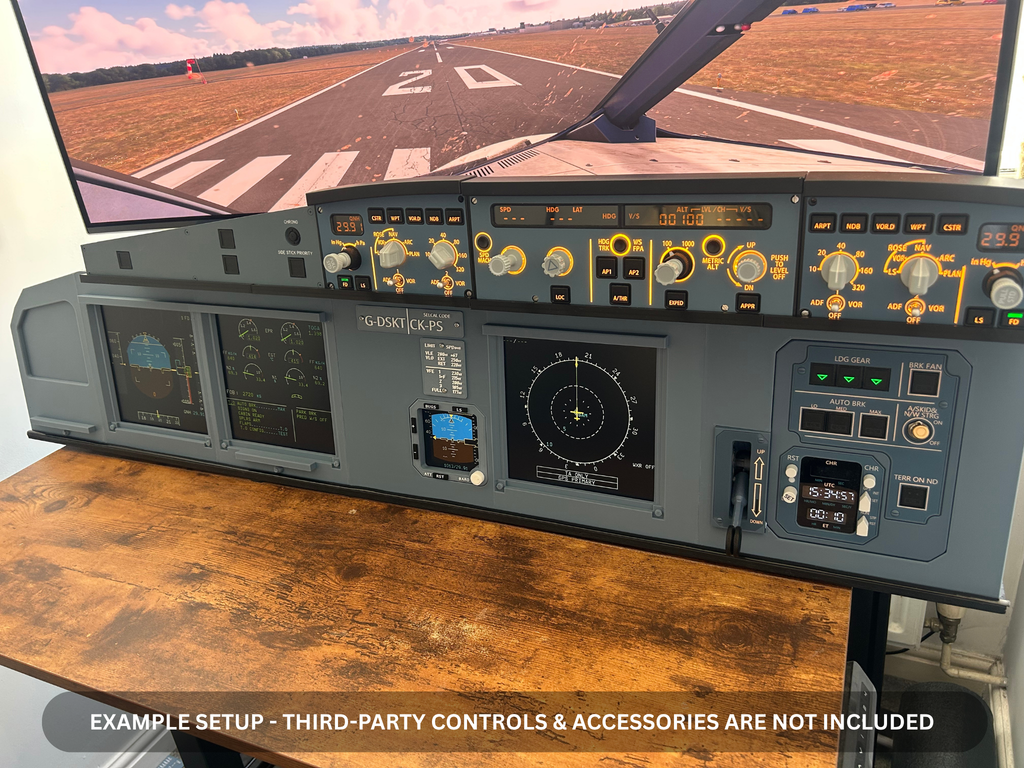 Airbus A320 MIP Desktop Cockpit – Extended Captain