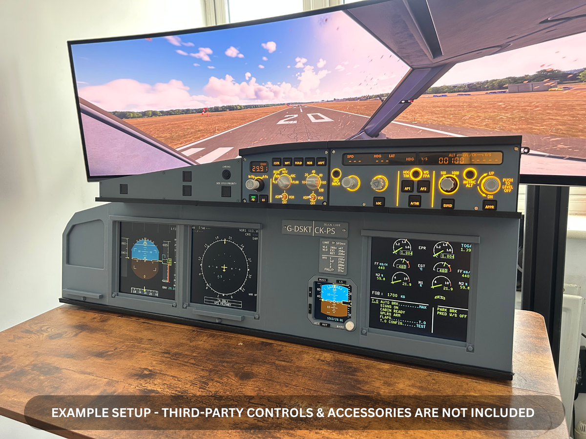 Airbus A320 MIP Desktop Cockpit – Standard Captain