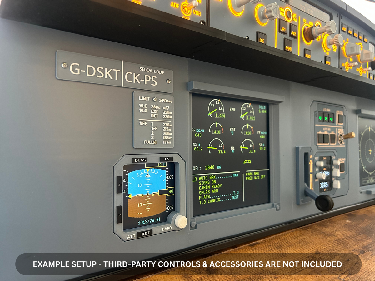 Airbus A320 MIP Desktop Cockpit – Extended First Officer