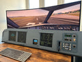 Airbus A320 MIP Cockpit – Fully Assembled Flight Simulator Desktop Rig (Extended Captain without Glare Support)