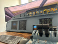 Airbus A320 MIP Cockpit – Fully Assembled Desktop Flight Simulator Rig | Standard Captain V1