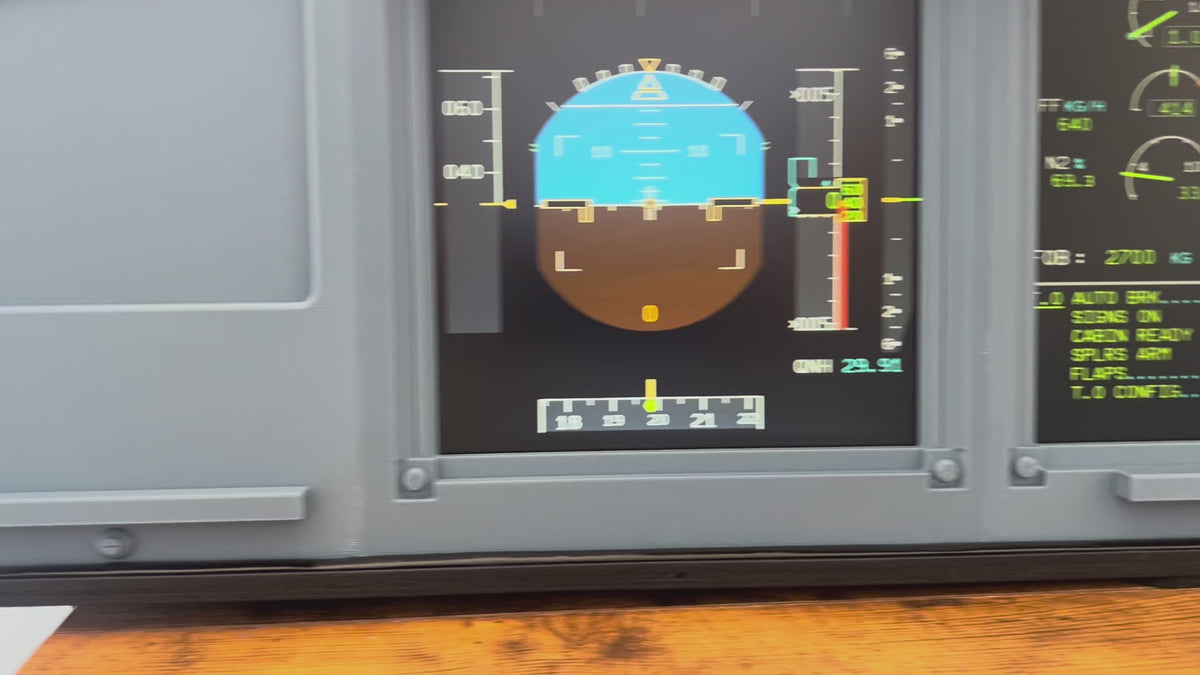 Airbus A320 MIP Desktop Cockpit – Extended Captain